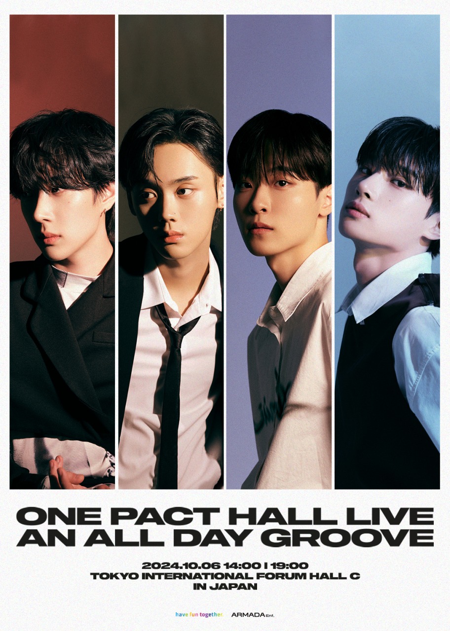 2024 ONE PACT HALL LIVE【An All-day Groove】IN JAPAN