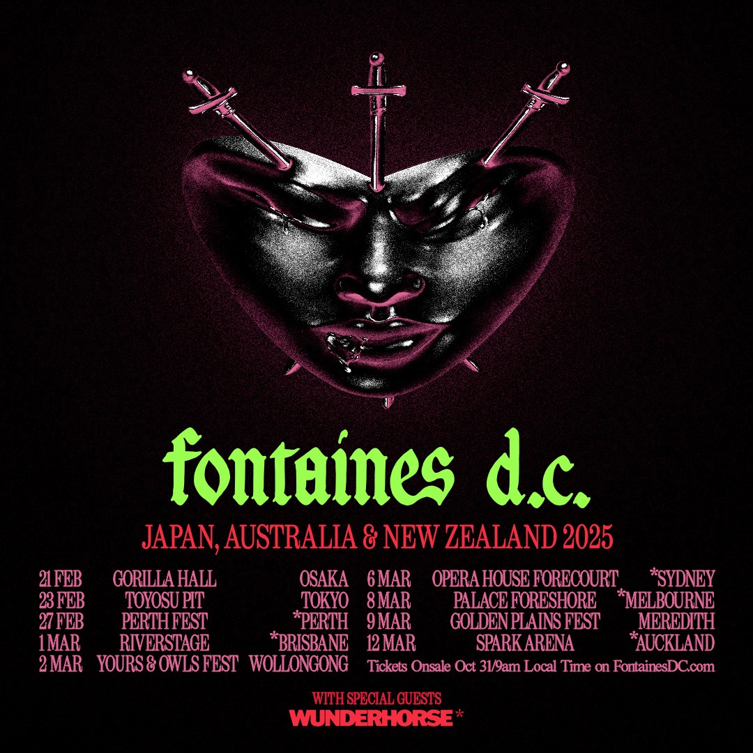 [Official Pre-sale] FONTAINES D.C. Japan Tour 2025