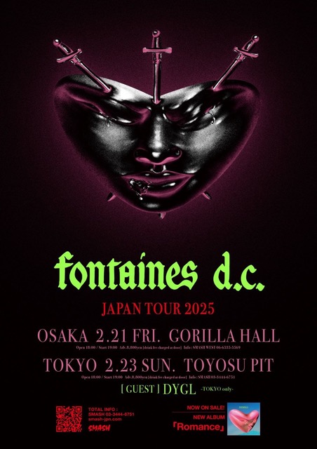 FONTAINES D.C. Japan Tour 2025