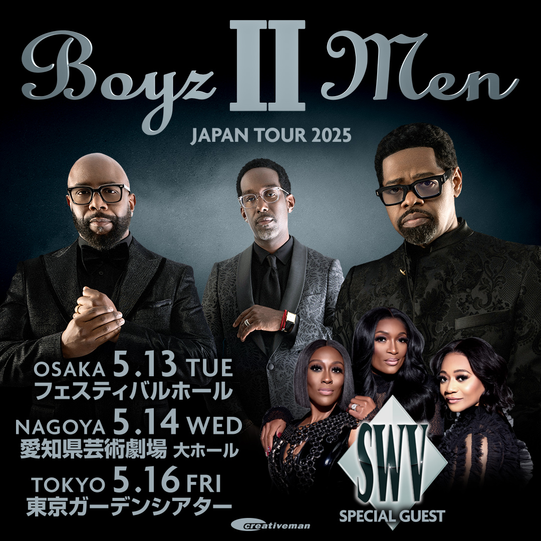 BOYZ Ⅱ MEN JAPAN TOUR 2025