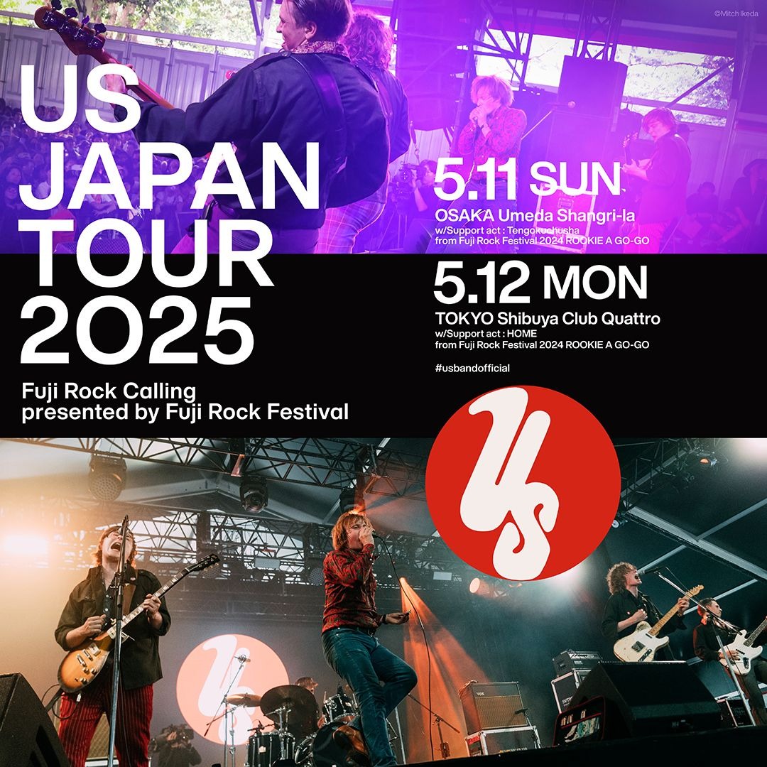 US Japan Tour 2025 Fuji Rock Calling presented by Fuji Rock Festival