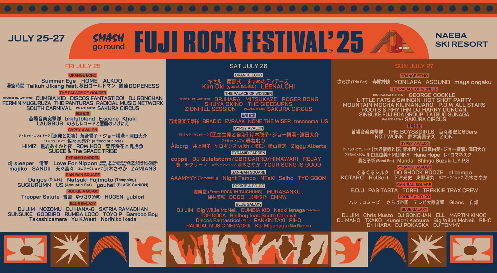 FUJI ROCK FESTIVAL’25