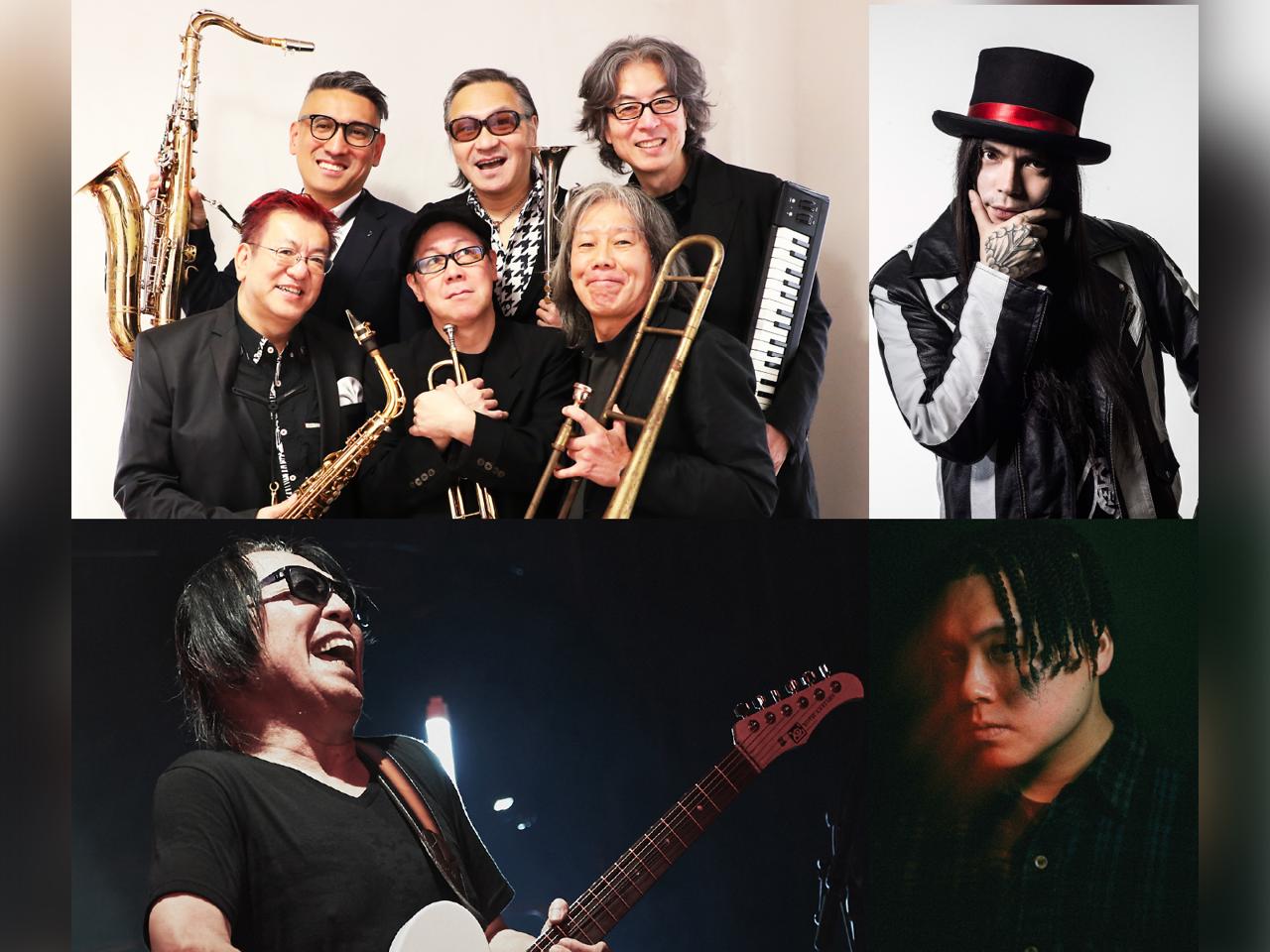BIG HORNS BEE feat Junshi Yamagishi (Gt) play with Ken Ken(Ba) & Yukino Matsuura (Dr)