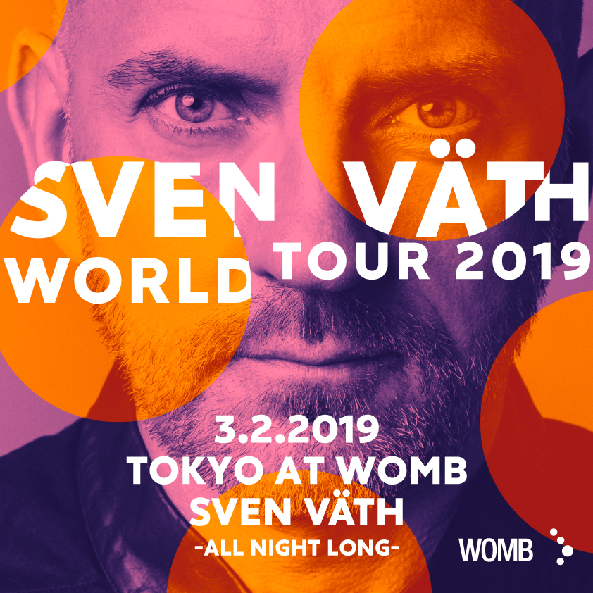 SVEN VÄTH WORLD TOUR 2019