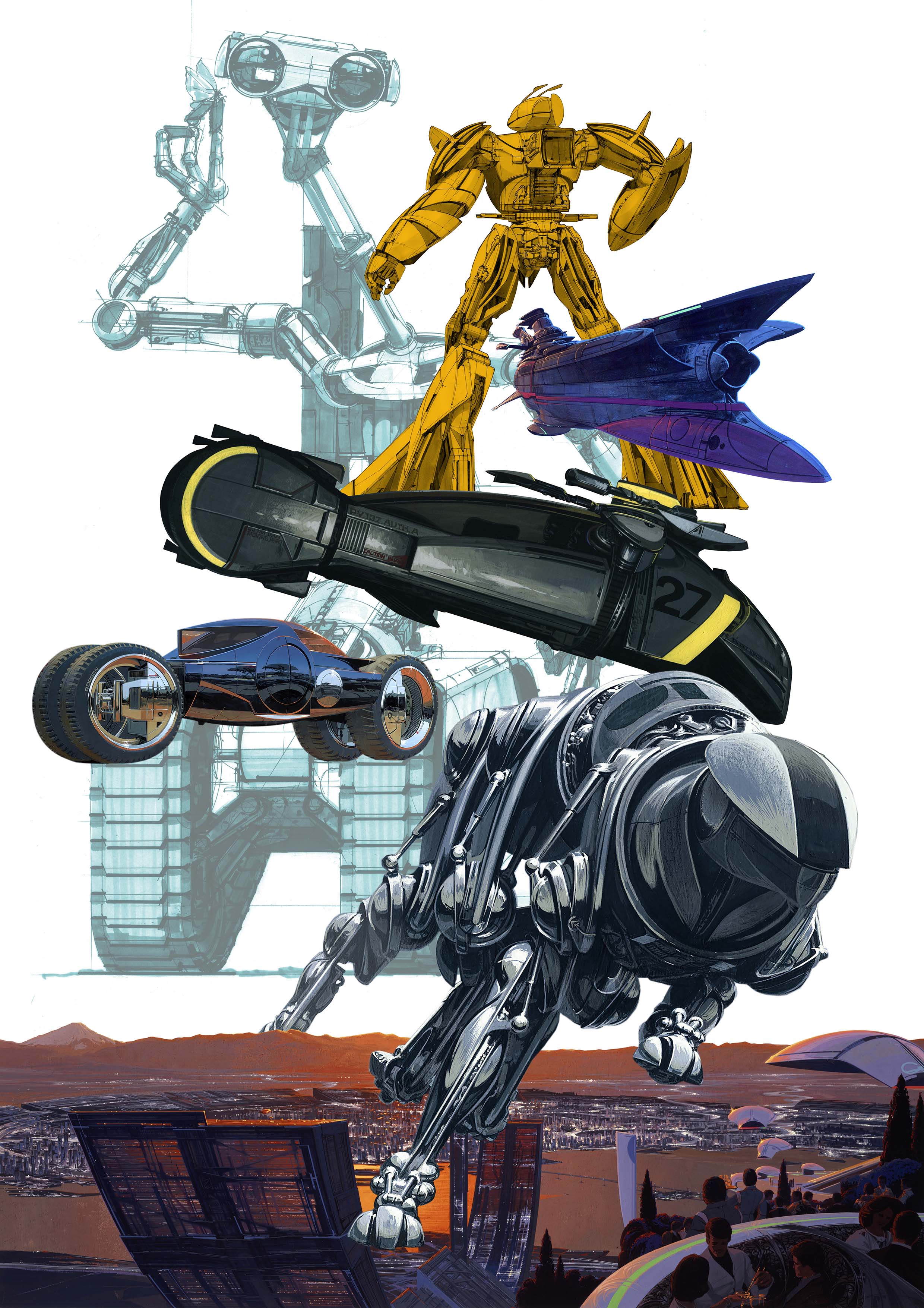 SYD MEAD:PROGRESSIONS TYO 2019