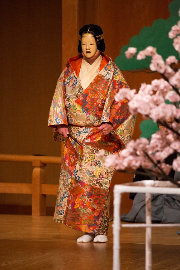 Noh and Kyogen performance under the theme of SAKURA(Cherry blossoms)