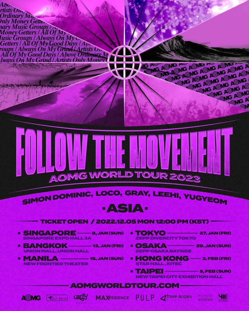 AOMG : FOLLOW THE MOVEMENT TOUR 2023 JAPAN