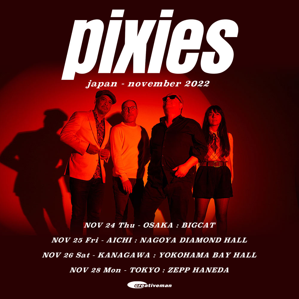 Pixies JAPAN TOUR 2022