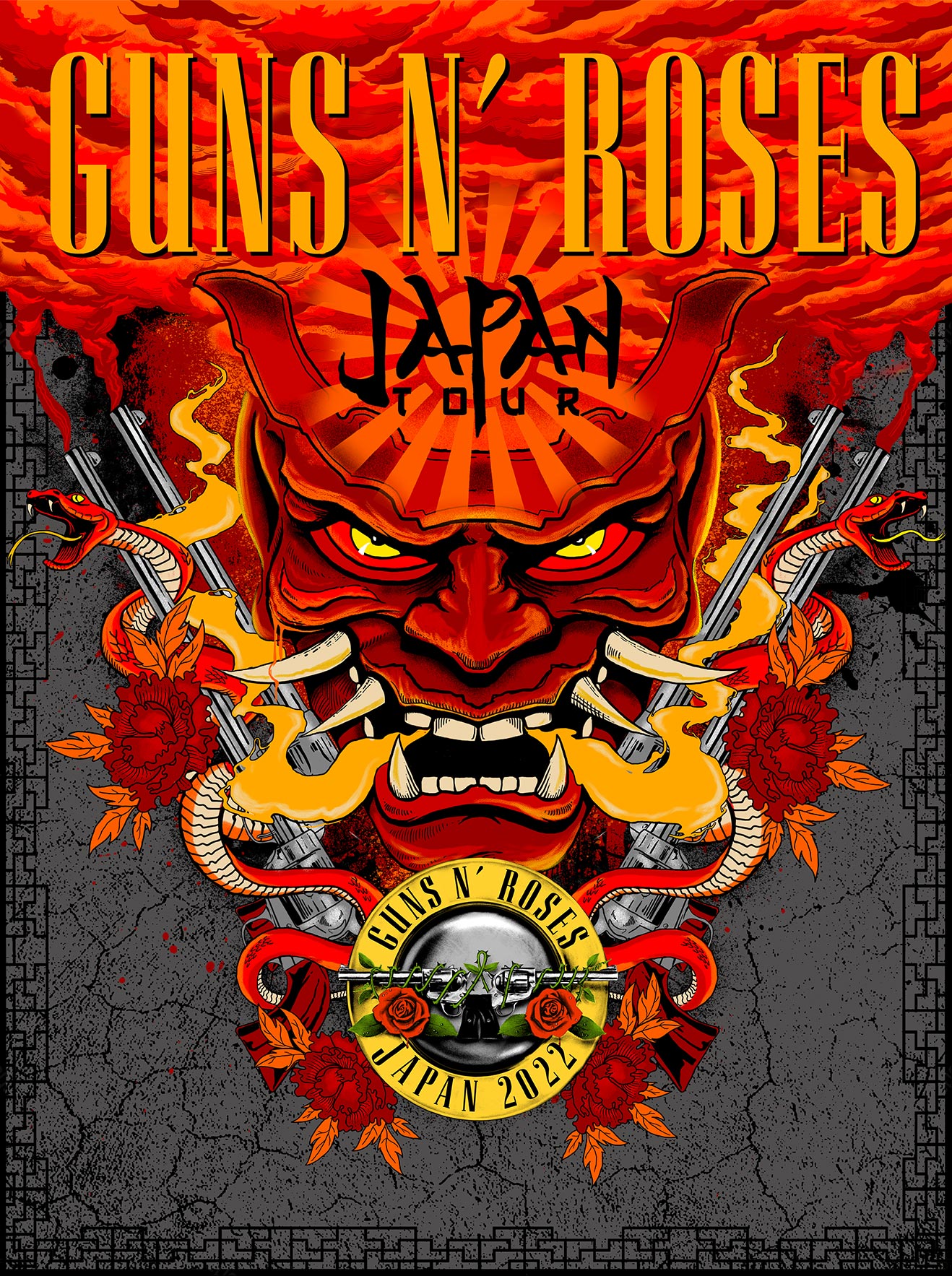 GUNS N' ROSES JAPAN TOUR 2022