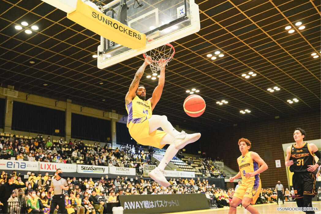 2022-23 SEASON B.LEAGUE official game SUNROCKERS SHIBUYA vs SEAHORSES MIKAWA