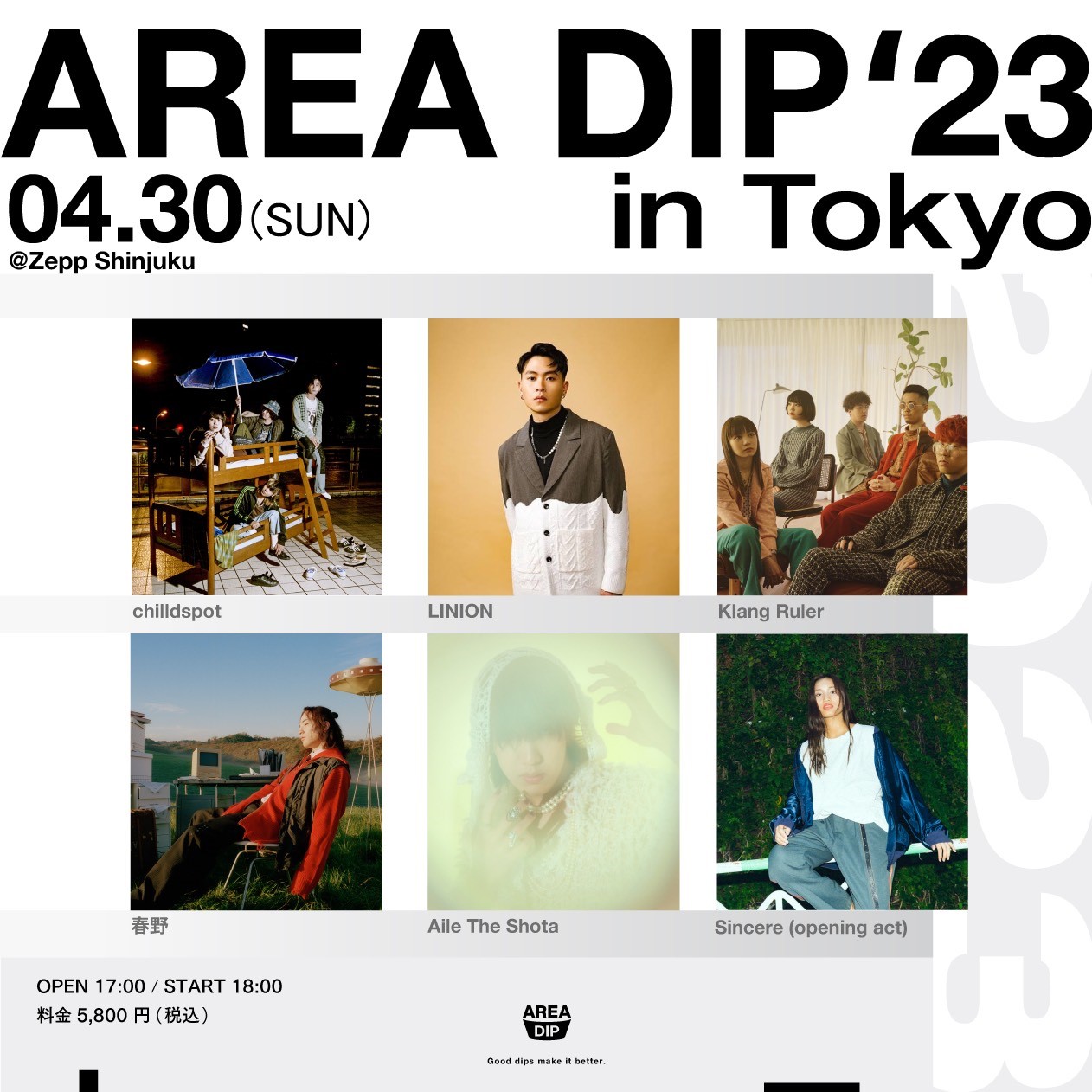 AREA DIP '23 in Tokyo