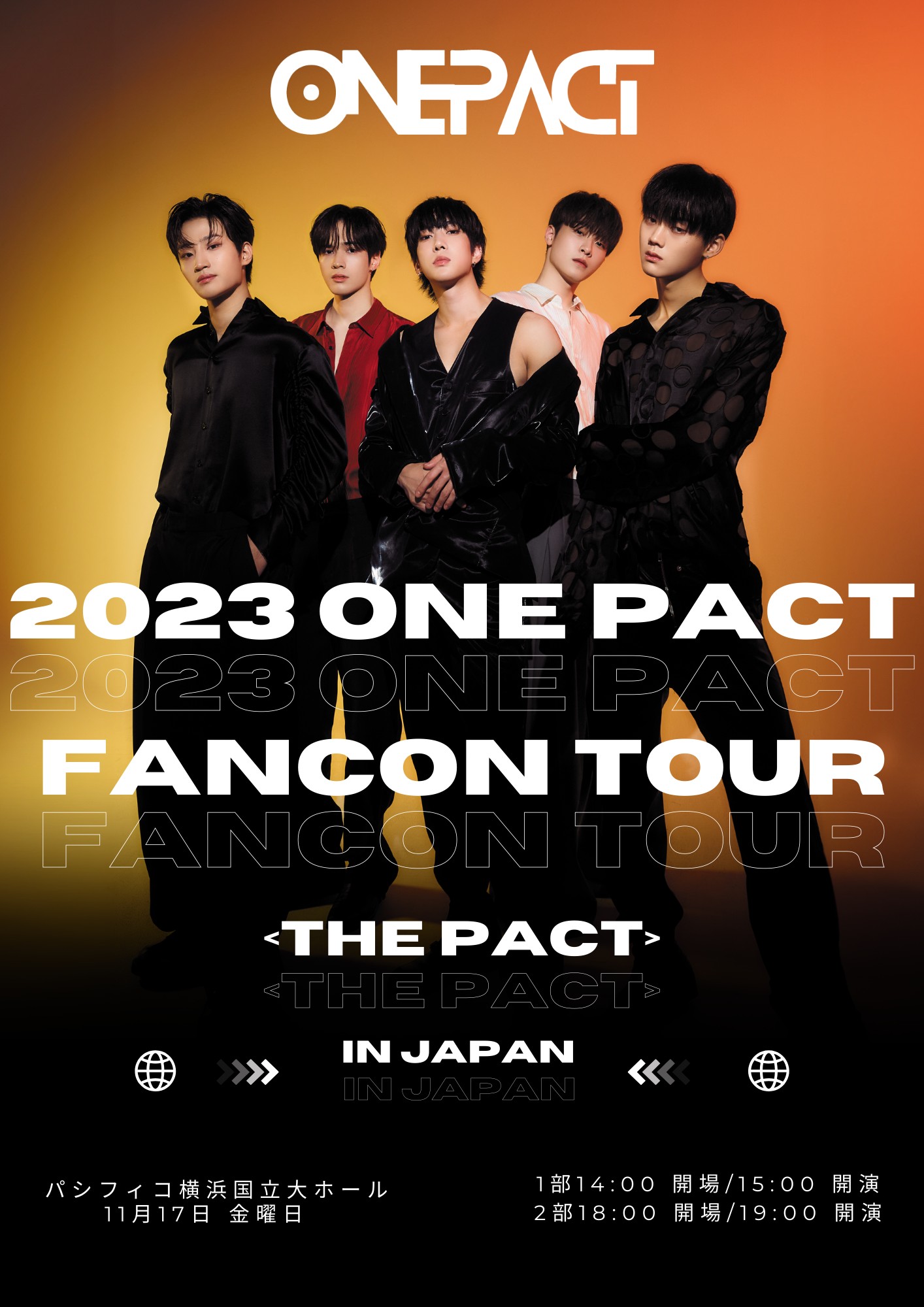 2023 ONE PACT FANCON TOUR ＜THE PACT＞ IN JAPAN