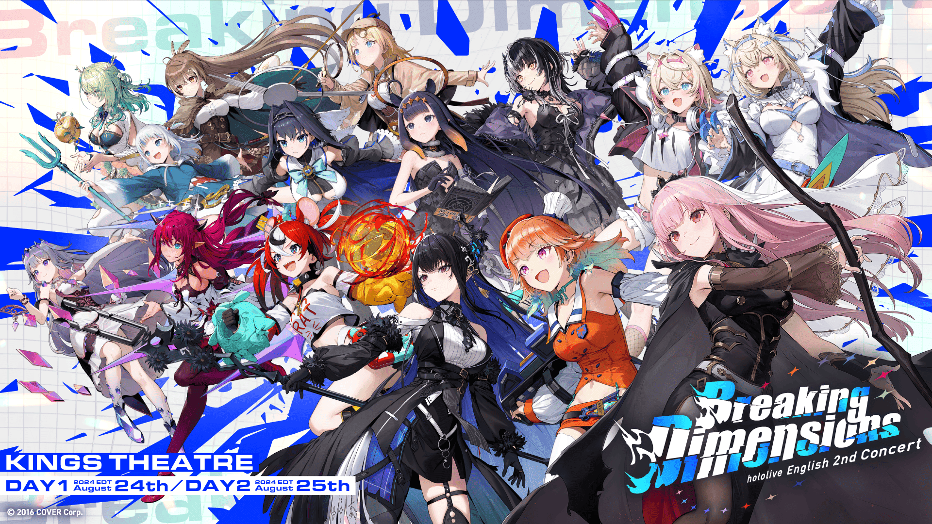 [Streaming+] hololive English 2nd Concert –Breaking Dimensions ...