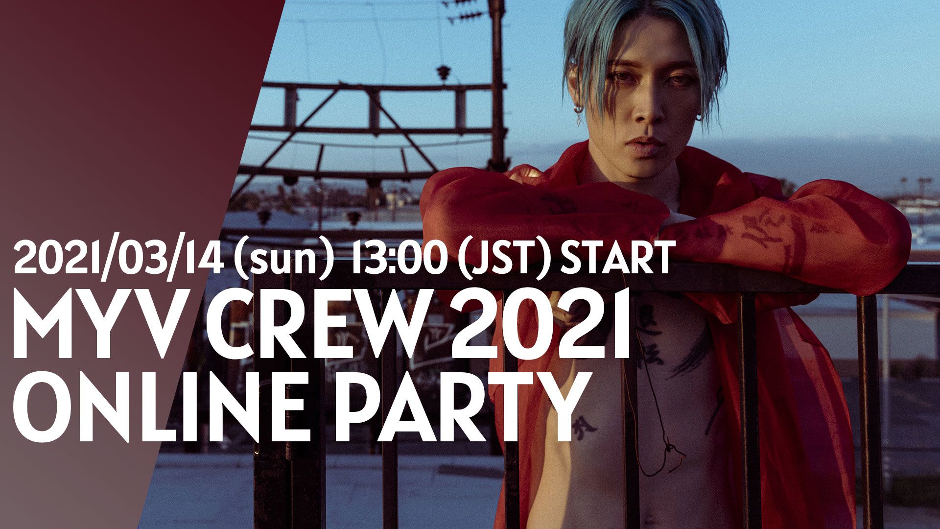 [Streaming+] MYV CREW 2021 ONLINE PARTY
