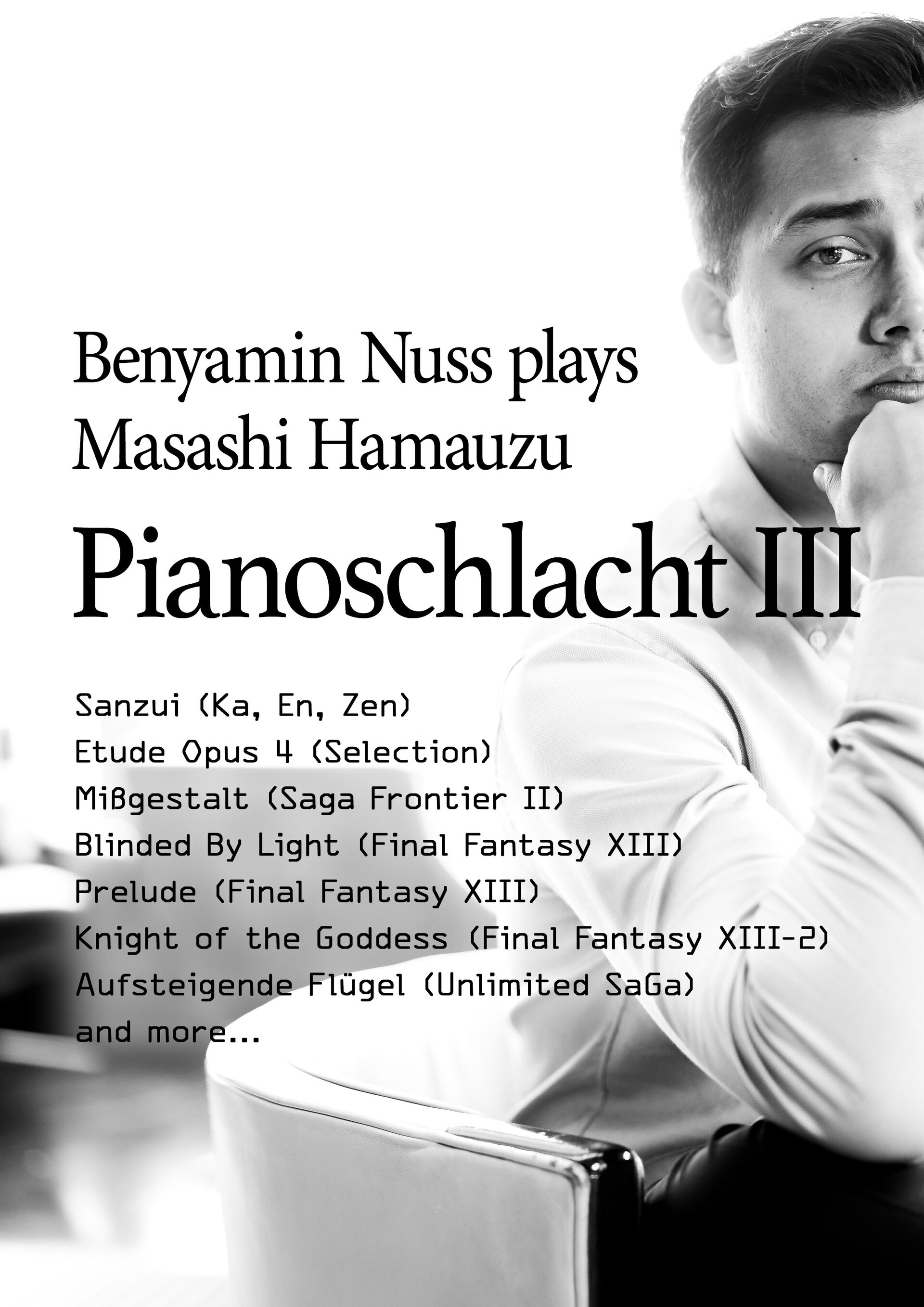 [Streaming+] Benyamin Nuss plays Masashi Hamauzu Pianoschlacht III