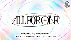 [Streaming+] hololive English 3rd Concert –All for One–