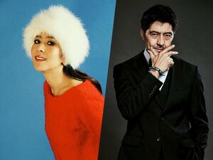 akiko with Atsushi Yanaka (TOKYO SKA PARADISE ORCHESTRA) Christmas Special