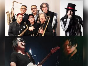 BIG HORNS BEE feat Junshi Yamagishi (Gt) play with Ken Ken(Ba) & Yukino Matsuura (Dr)